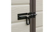 Keter Manor Apex 4x3ft Brown Outdoor Garden Storage Shed with Lockable Door