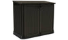 Keter Store It Out Midi 880L Garden Storage Box - Durable & Stylish Brown Outdoor Organizer