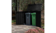 Keter Store It Out Midi 880L Garden Storage Box - Durable & Stylish Brown Outdoor Organizer