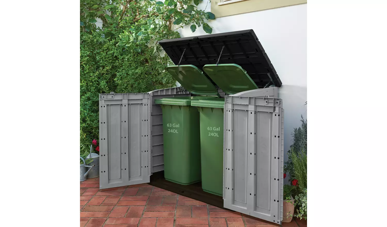 Keter Store It Out Max 1200L Garden Storage Shed - Durable 5 x 3ft Outdoor Organizer