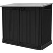 Keter Store it Out Nova 880L Outdoor Storage Box with Pistons - Dark Grey/Light Grey